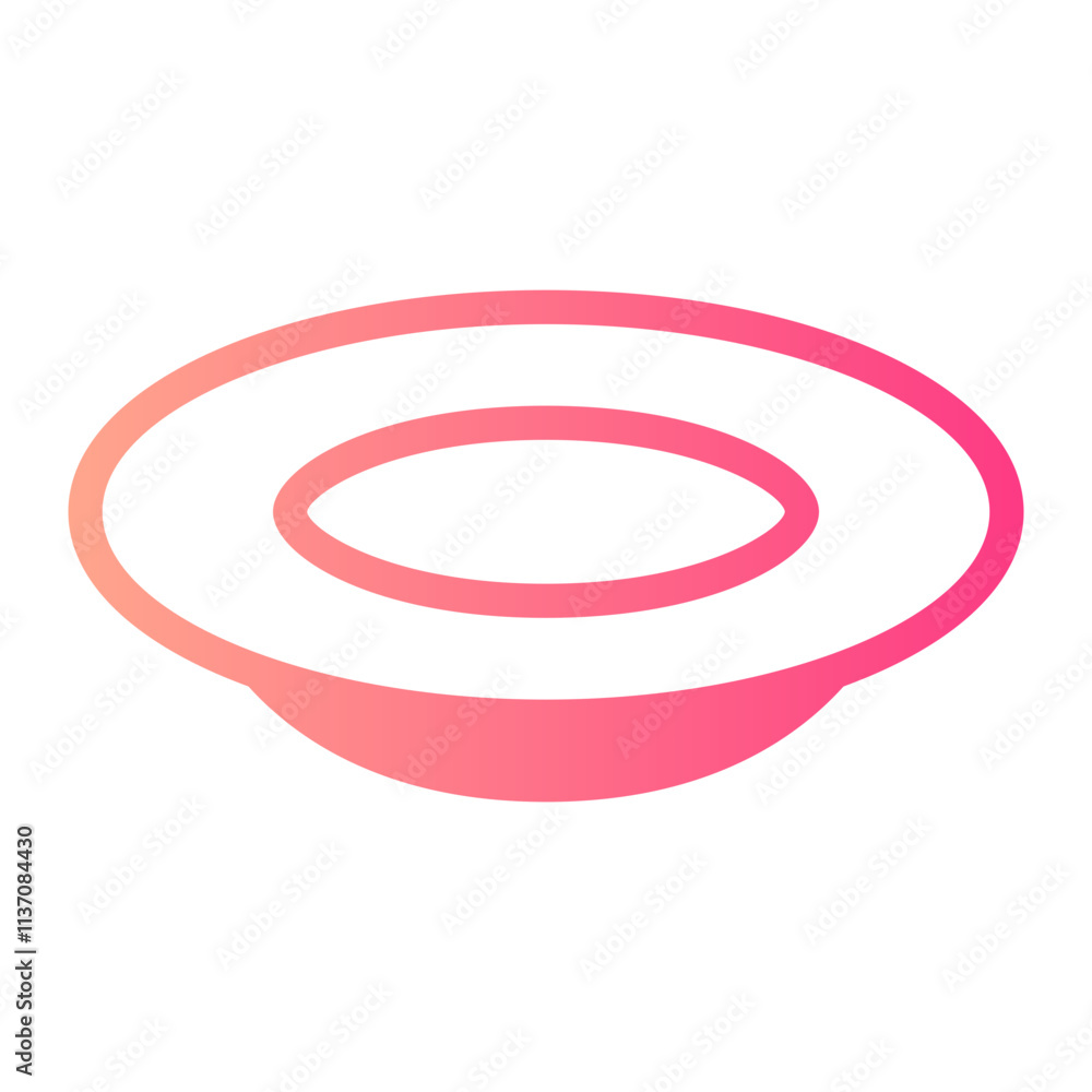 plate gradient icon plate gradient icon