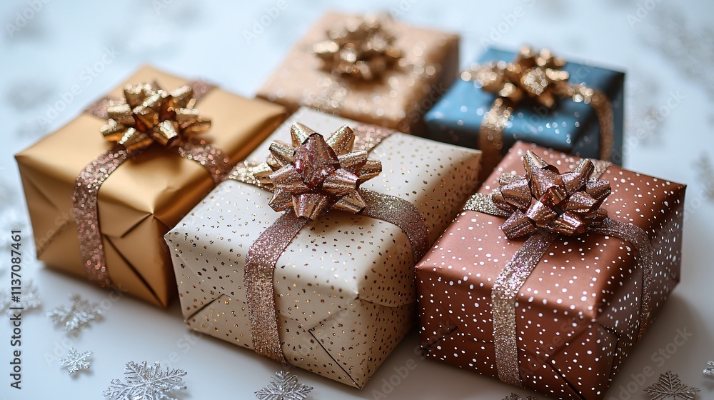Luxury Gift Boxes Christmas Presents Festive Packaging Holiday Season Luxury Gift Boxes Christmas Presents Festive Packaging Holiday Season