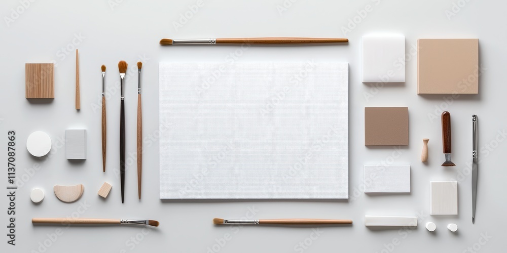 mockup items for various styles and sizes, neatly arranged on a blank canvas, perfect for creative designs. mockup items for various styles and sizes, neatly arranged on a blank canvas, perfect for creative designs.