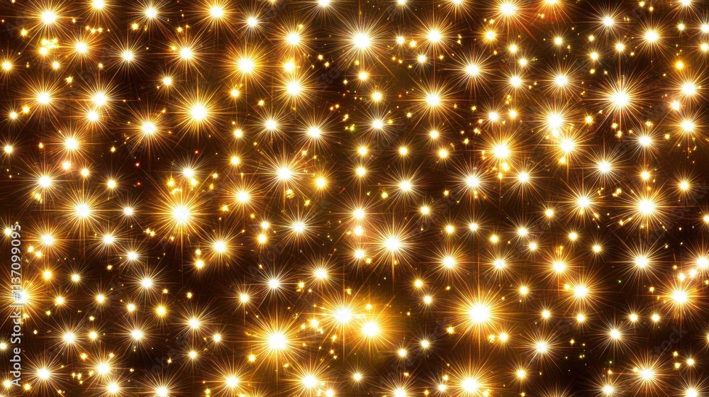 Fototapeta premium Golden Starburst Background