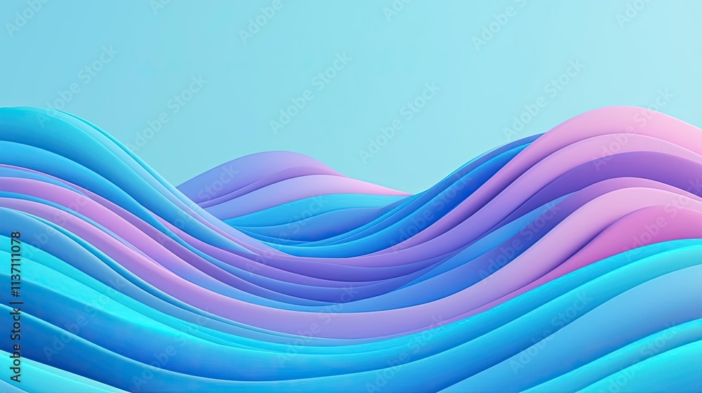 Wave abstract background idea. Vibrant waves of blue and pink create a soothing abstract background for creative designs. Wave abstract background idea. Vibrant waves of blue and pink create a soothing abstract background for creative designs.