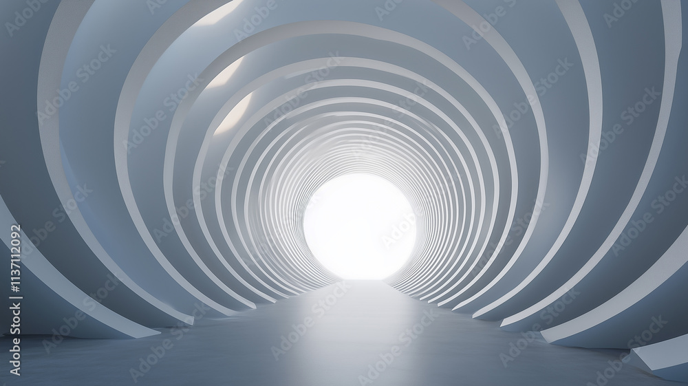abstract tunnel with light abstract tunnel with light
