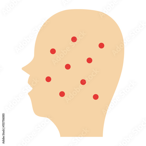 rash on head icon