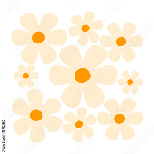 background with flowers