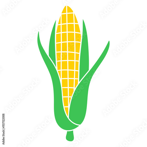 illustration of a corn