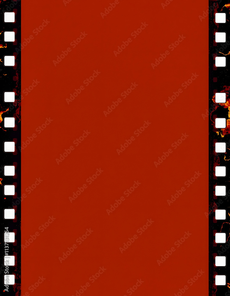 Film strip texture with blank space, png isolated background. Old grunge movie film long strip, vintage filmstrip, colorful, with white tones Film strip texture with blank space, png isolated background. Old grunge movie film long strip, vintage filmstrip, colorful, with white tones