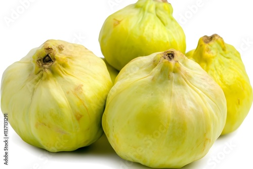 Wallpaper Mural  Indian Fig Fruit on White Background. Torontodigital.ca