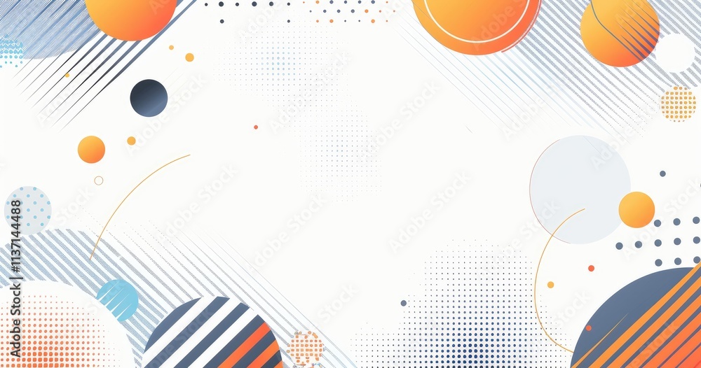 Abstract design with colorful circles and lines, suitable for backgrounds or graphic resources. Abstract design with colorful circles and lines, suitable for backgrounds or graphic resources.