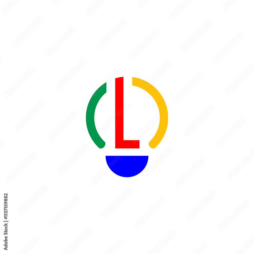 A colorful, circular logo featuring the letter A colorful, circular logo featuring the letter