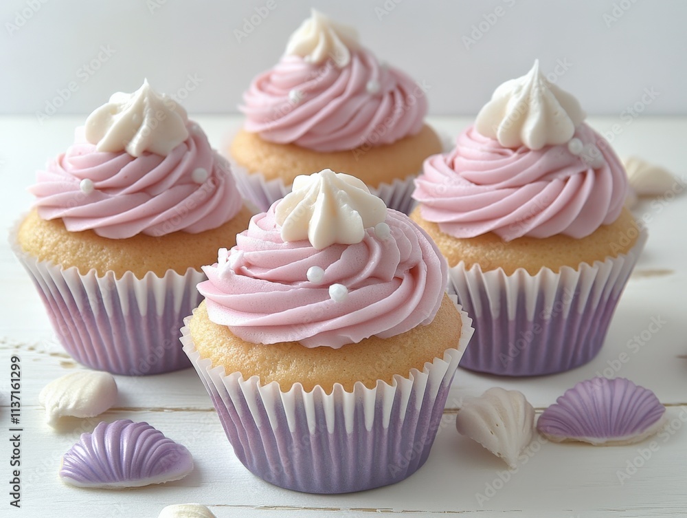 Delicious Pink Frosted Cupcakes for Celebrations Delicious Pink Frosted Cupcakes for Celebrations