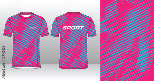 Adobe Illustrator ArtworkRunning Jersey Design. Sport Jersey Design for Custom Sublimation