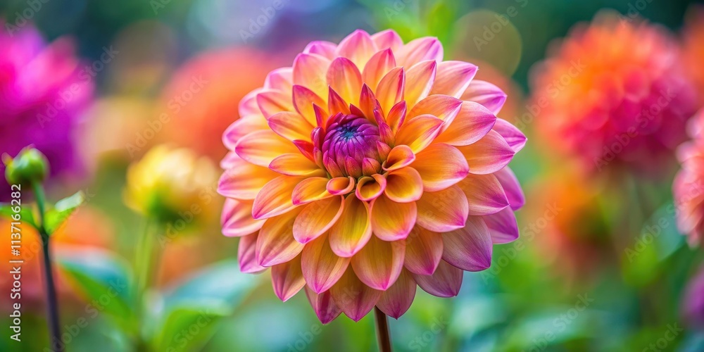 Vibrant Avignon dahlia flower in full bloom , Flora, Dahlia, Avignon, Flower, Vibrant, Bloom, Garden, Petals, Botanical Vibrant Avignon dahlia flower in full bloom , Flora, Dahlia, Avignon, Flower, Vibrant, Bloom, Garden, Petals, Botanical