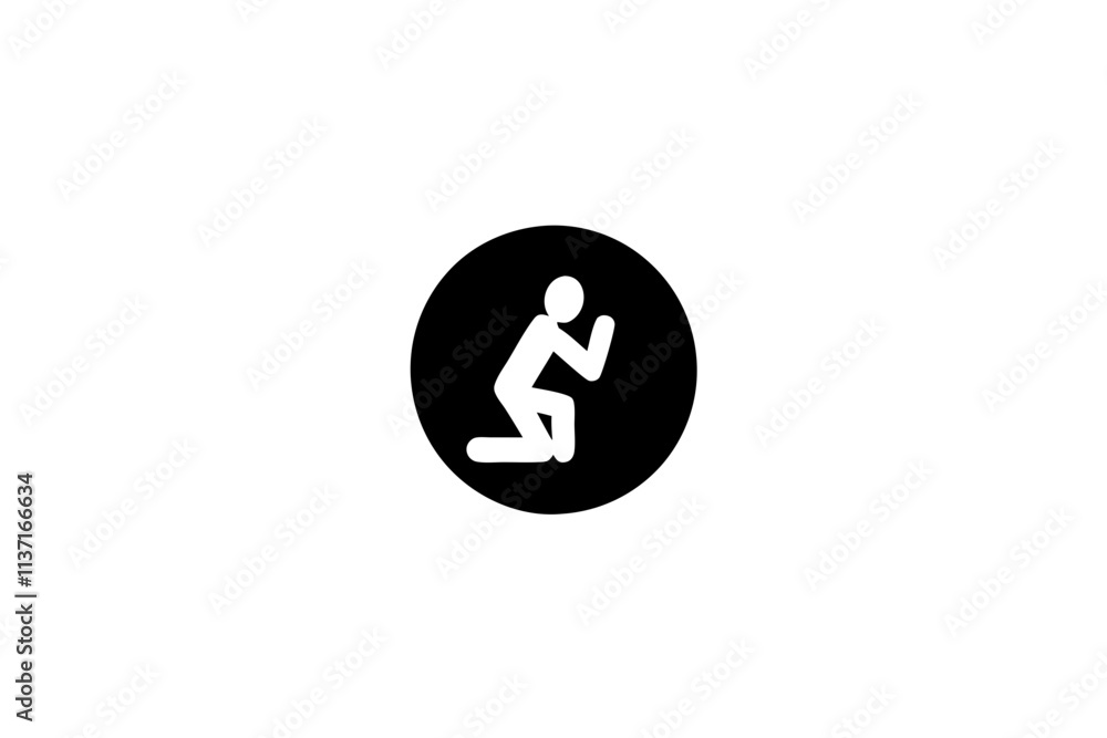 creative gym squat rack icon and logo vector illustration creative gym squat rack icon and logo vector illustration