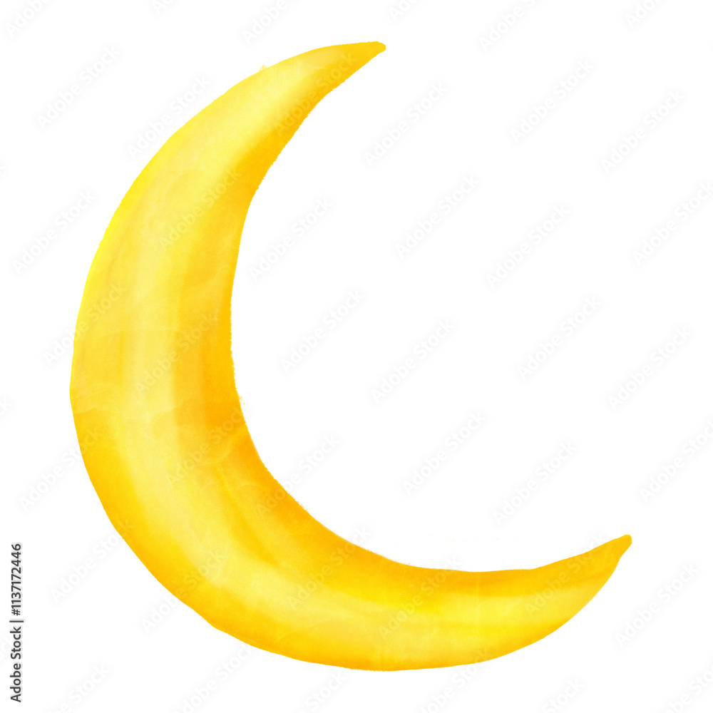 Crescent moon png weather sticker, transparent background Crescent moon png weather sticker, transparent background