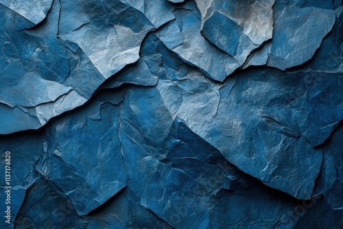 Wallpaper Mural Abstract Blue Stone Texture Torontodigital.ca