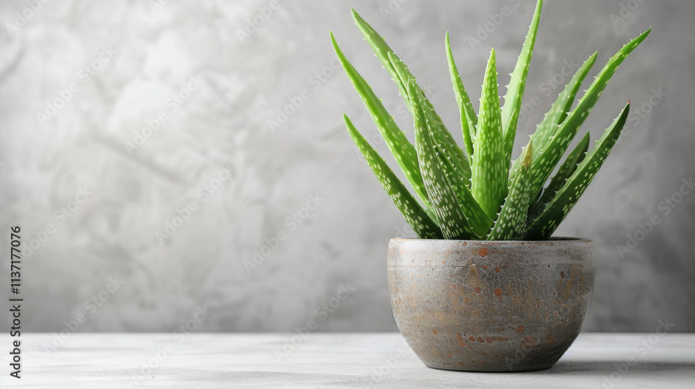 Small plant in pot succulents or cactus isolated on white background by front view Small plant in pot succulents or cactus isolated on white background by front view