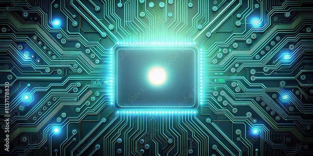 Circuit board with glowing visual effects, technology, electronic, connection, circuitry, digital, futuristic, innovation Circuit board with glowing visual effects, technology, electronic, connection, circuitry, digital, futuristic, innovation
