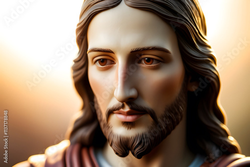 4k resolution hyper realistic high detail image of Jesus Christ
