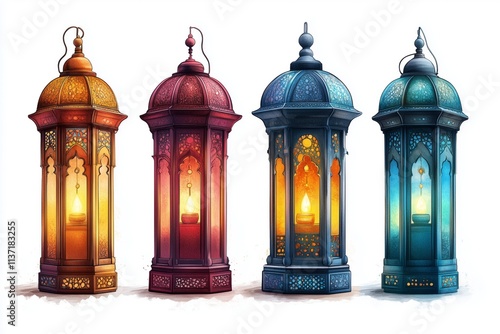  Ramadan Lanterns. Ramadan, Ramadan Kareem, Eid-Ul-Fitr, Islam, Fasting - Activity