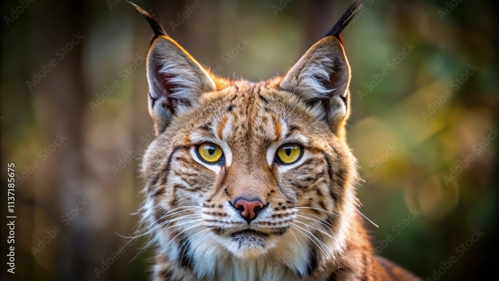 Close up portrait of a Eurasian lynx in the wild, Eurasian lynx, Lynx lynx, close up, predator, feline, wildlife, nature Close up portrait of a Eurasian lynx in the wild, Eurasian lynx, Lynx lynx, close up, predator, feline, wildlife, nature
