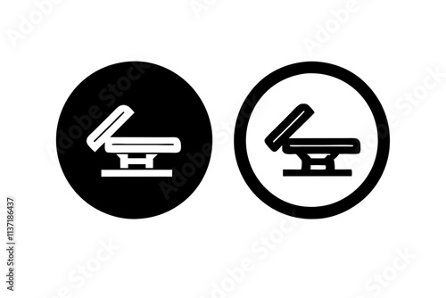 creative adjustable ben icon and logo vector illustration