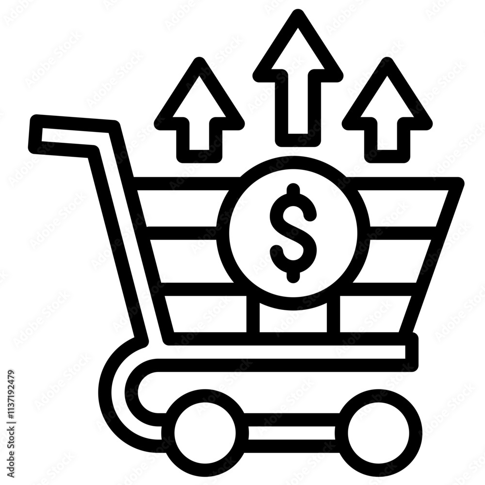 Upselling Icon Upselling Icon