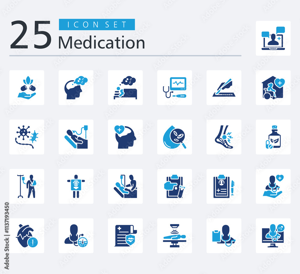 MEDICATION ICON SET COLOR FILL STYLE with therapeutic, telemedicine, alternative medicne, drug addiction, sleep medicine, medical devices, plastic surgery, palliative care and infectious disease MEDICATION ICON SET COLOR FILL STYLE with therapeutic, telemedicine, alternative medicne, drug addiction, sleep medicine, medical devices, plastic surgery, palliative care and infectious disease