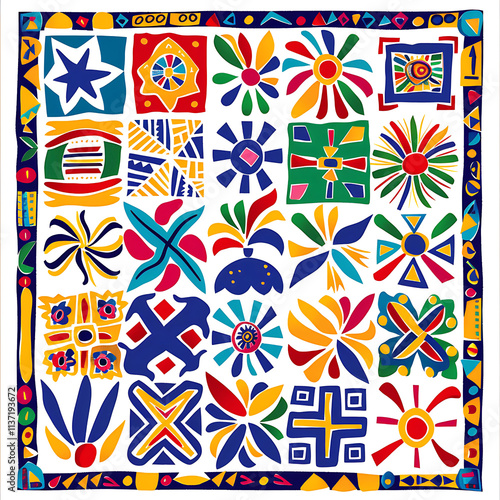 Wallpaper Mural Colorful Abstract Patterns for Creative Projects Torontodigital.ca