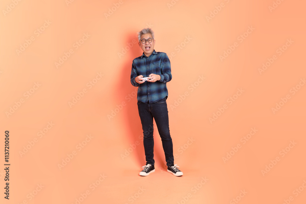 Fototapeta premium Active Senior Man