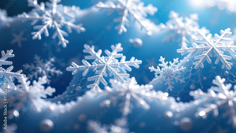 create magical winter scenes with this stunning collection of snowflake graphics. • set against a blue background, the intricate details of each snowflake are showcased. • a variety of designs and create magical winter scenes with this stunning collection of snowflake graphics. • set against a blue background, the intricate details of each snowflake are showcased. • a variety of designs and