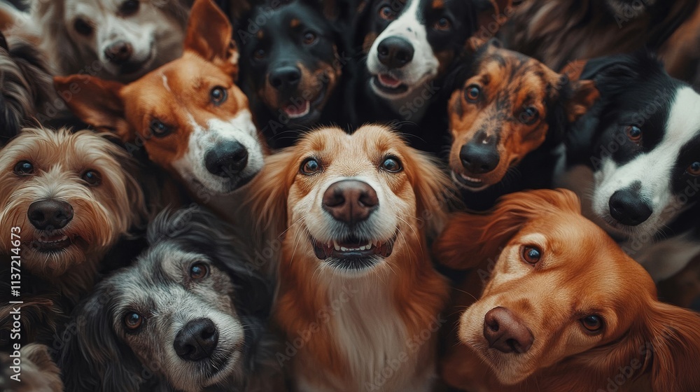 たくさんの犬 たくさんの犬