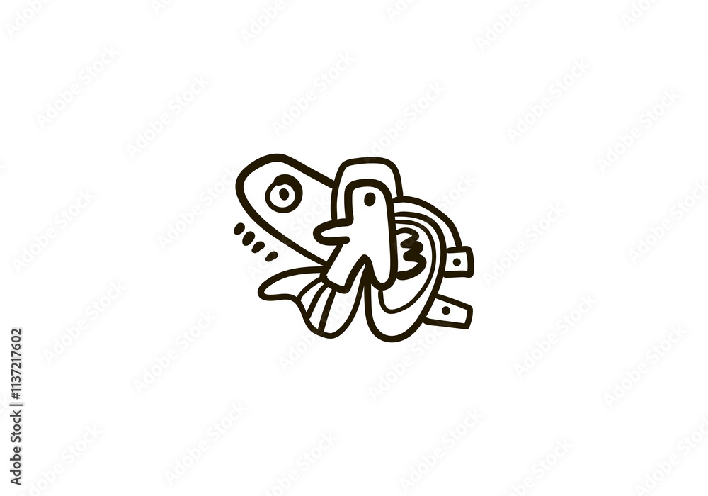 Doodle Graffiti Monster Doodle Graffiti Monster