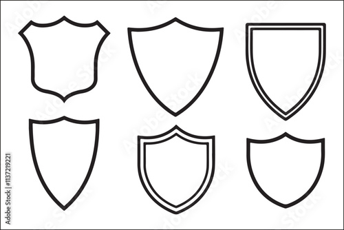 Eye-Catching Shield Logo Graphics