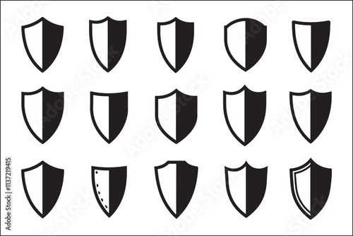 Eye-Catching Shield Logo Graphics