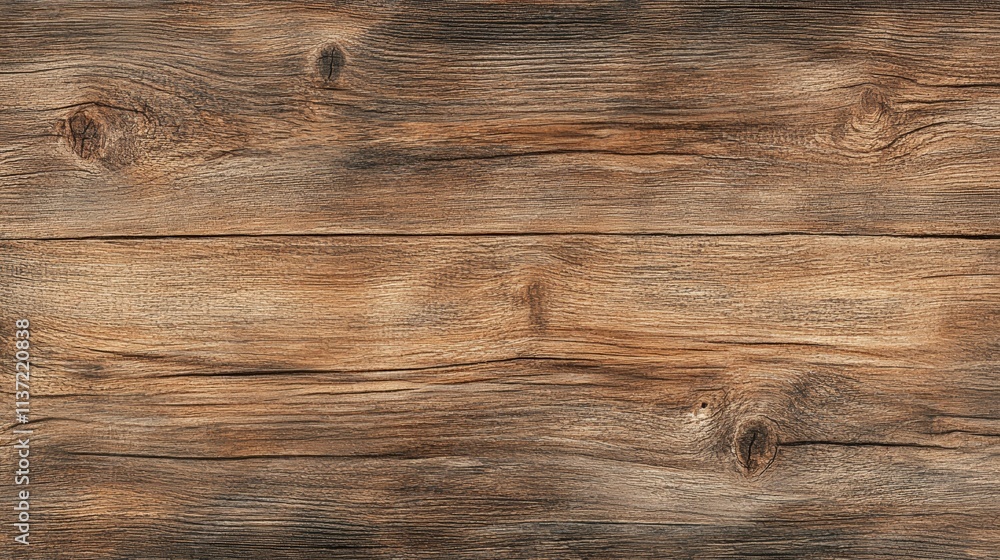 Naklejka premium Rustic Brown Wood Texture