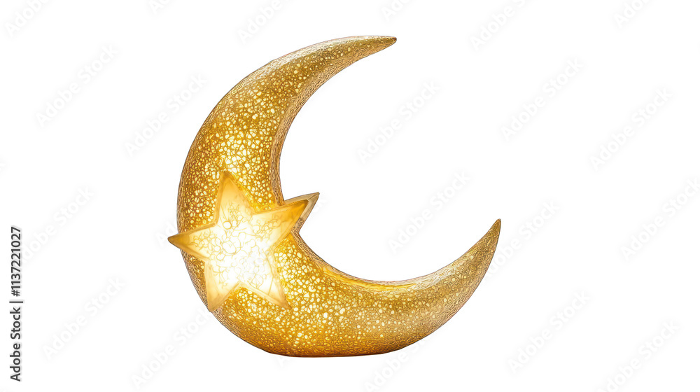 a crescent moon and star lantern transparant background png a crescent moon and star lantern transparant background png