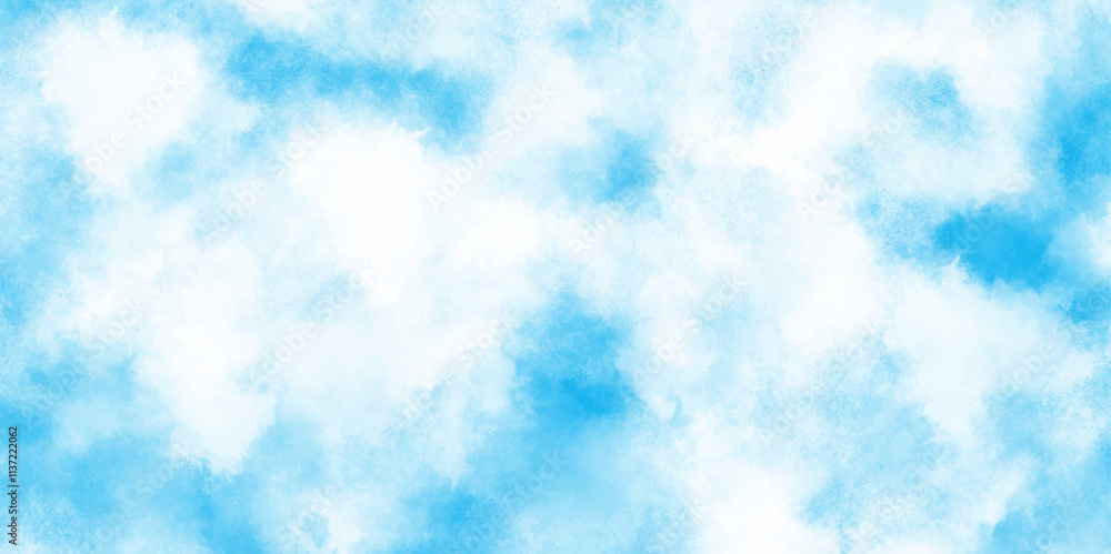 Abstract blue color clouds background, Vibrant clear blue sky with puffy and blurry natural clear clouds, The summer is colorful clearing day Good weather with natural clouds. Abstract blue color clouds background, Vibrant clear blue sky with puffy and blurry natural clear clouds, The summer is colorful clearing day Good weather with natural clouds.