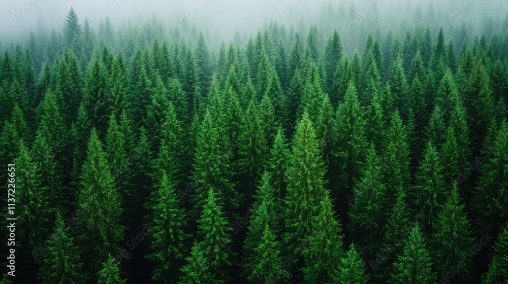 Abundance of trees in forest high angle view nature photography Abundance of trees in forest high angle view nature photography