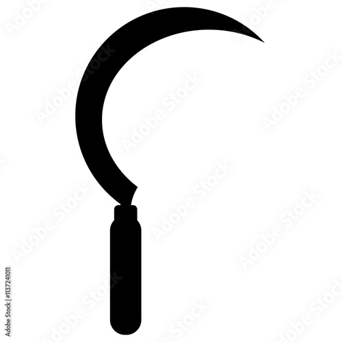 Sickle Silhouette 