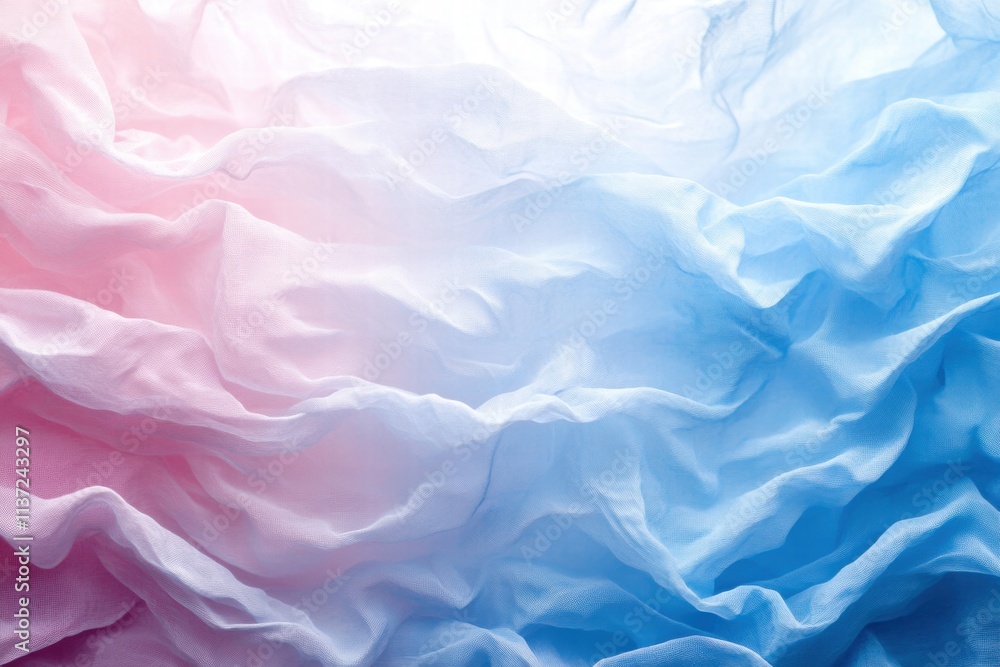 Abstract Pastel Fabric Texture