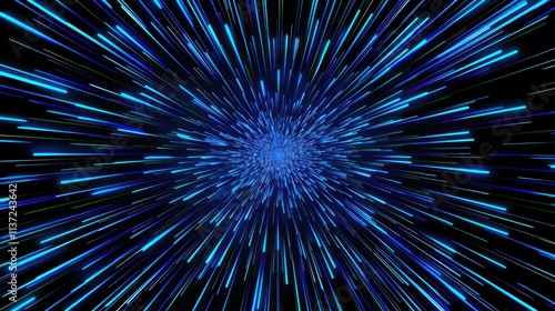 Futuristic Sci-Fi Presentation Background: High-Resolution Hyper-Realism