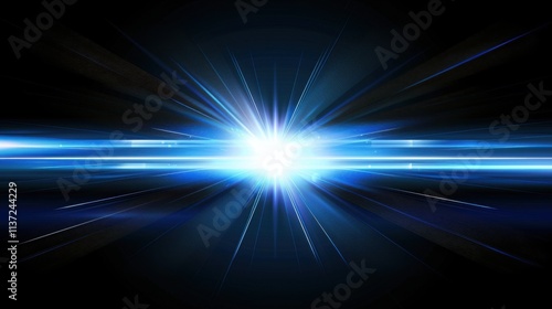 Futuristic Sci-Fi Presentation Background: High-Resolution Hyper-Realism