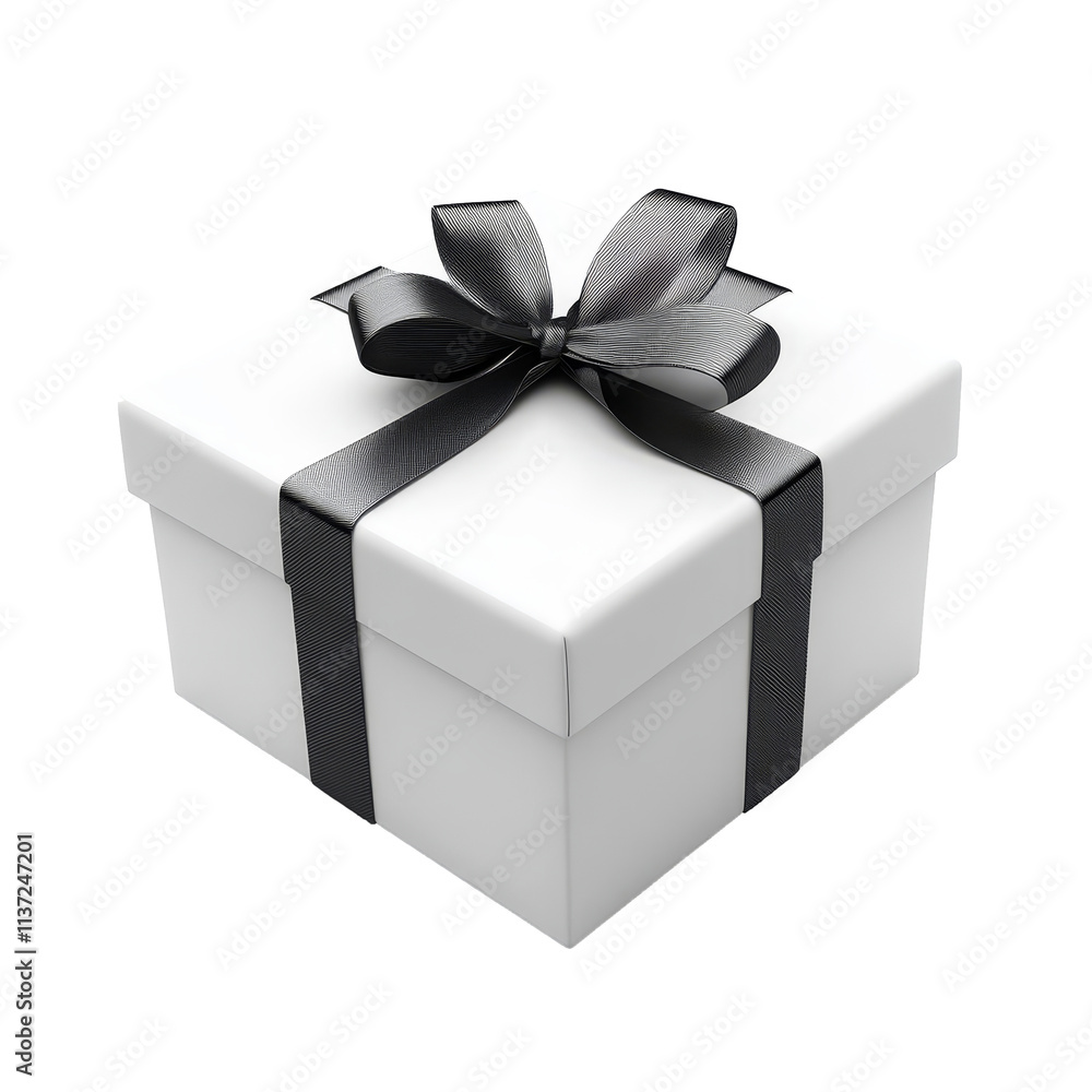 A simple and elegant transparent gift box with a black ribbon against a clean transparent background, Red open gift box isolated on transparent background A simple and elegant transparent gift box with a black ribbon against a clean transparent background, Red open gift box isolated on transparent background
