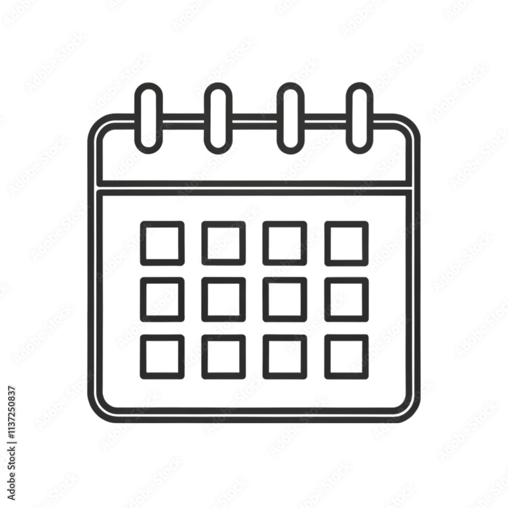 conic Desk Calendar Illustration conic Desk Calendar Illustration