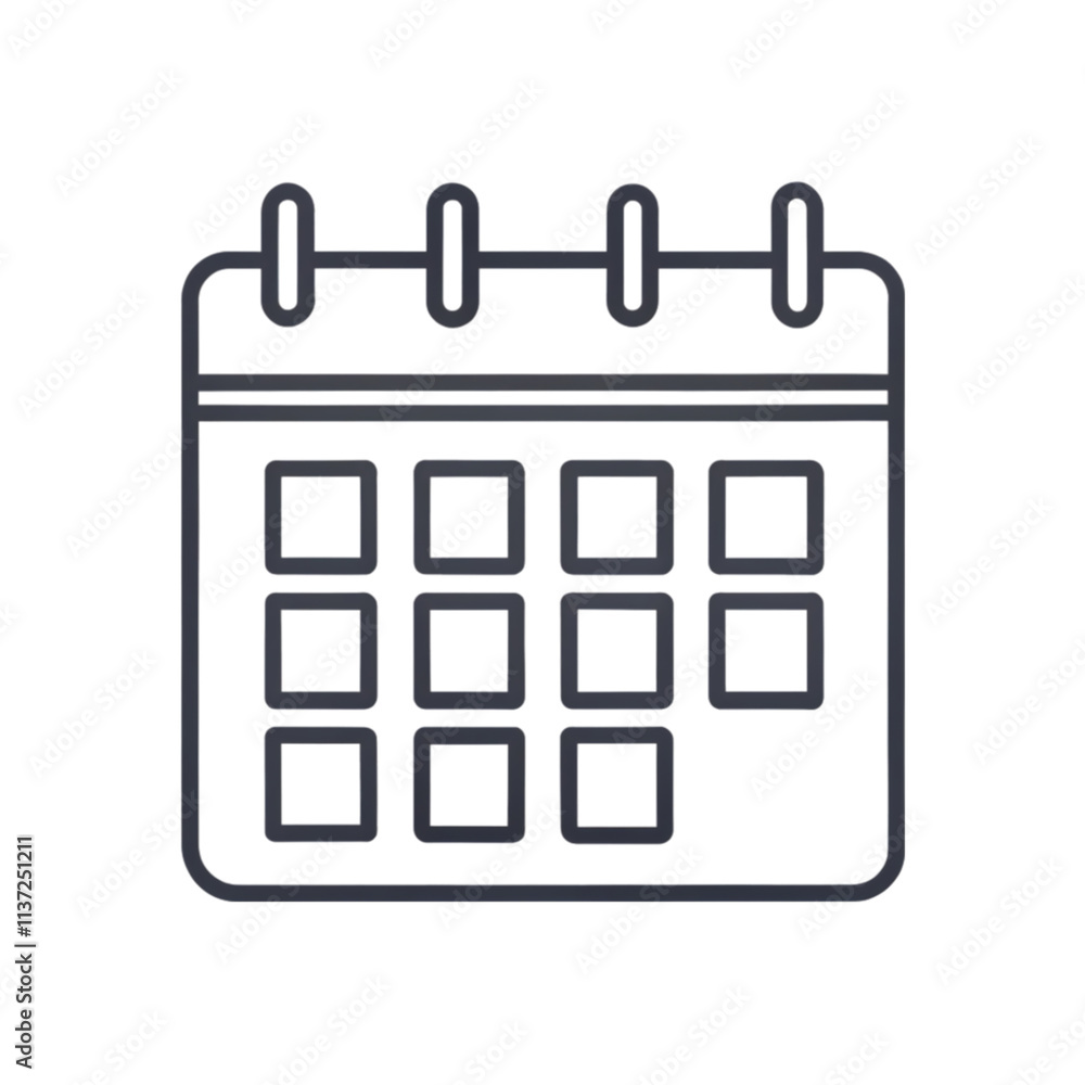 conic Desk Calendar Illustration conic Desk Calendar Illustration