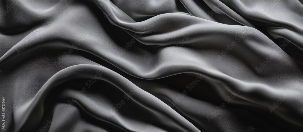 Luxurious Close-Up of Smooth Fabric with Elegant Texture and Subtle Sheen - Silky Satin Material with Flowing Folds Luxurious Close-Up of Smooth Fabric with Elegant Texture and Subtle Sheen - Silky Satin Material with Flowing Folds
