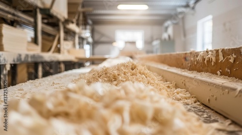 Paper Mill: Converts wood pulp into paper products like sheets, cardboard, and tissue, supporting industries by providing raw materials for packaging and writing.
 photo