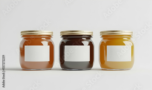 Honey Jar Mock-Up photo