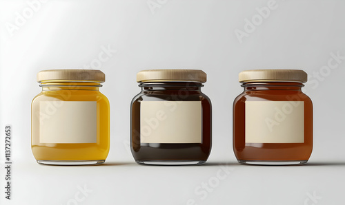 Honey Jar Mock-Up photo