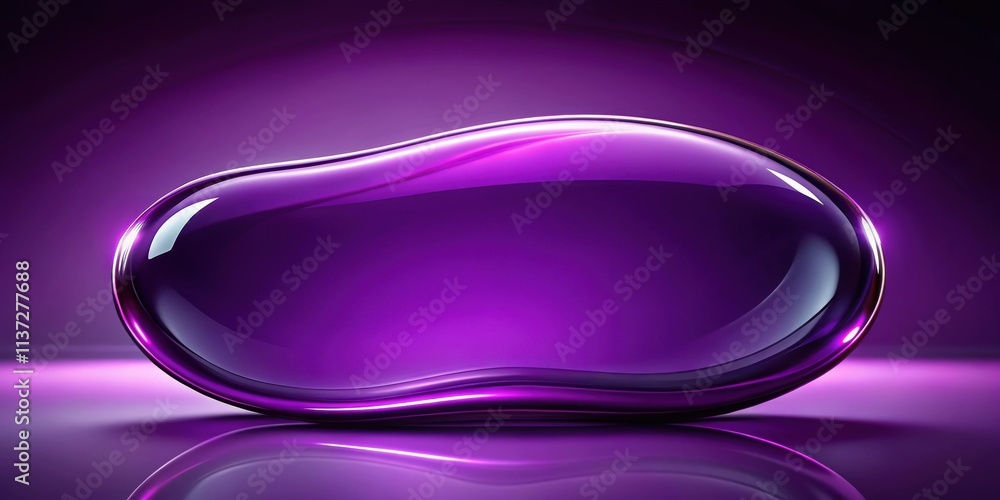 Elegant purple glossy shape with highlights on a matching background , purple, elegant, glossy,shape, highlights, background Elegant purple glossy shape with highlights on a matching background , purple, elegant, glossy,shape, highlights, background